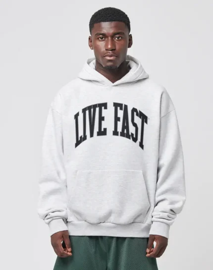 LFDY LIVE FAST COLLEGE PULLOVER