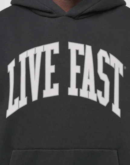 LFDY LIVE FAST COLLEGE HOODED