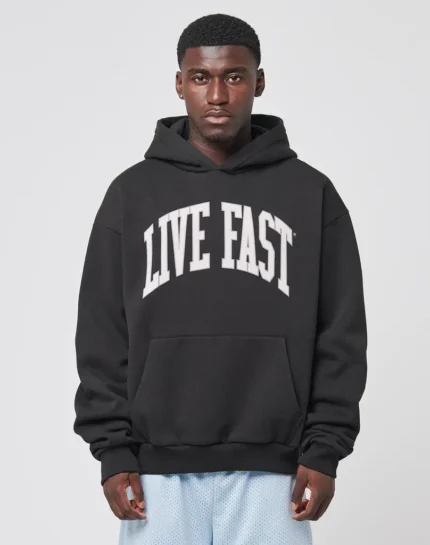 LFDY LIVE FAST COLLEGE HOODED